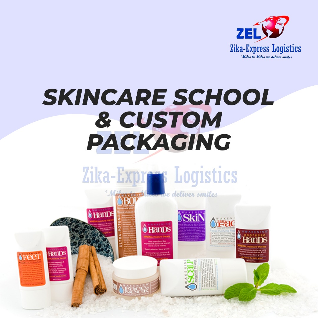 SKINCARE / SKINCARE SCHOOLS AND CUSTOM PACKAGING 